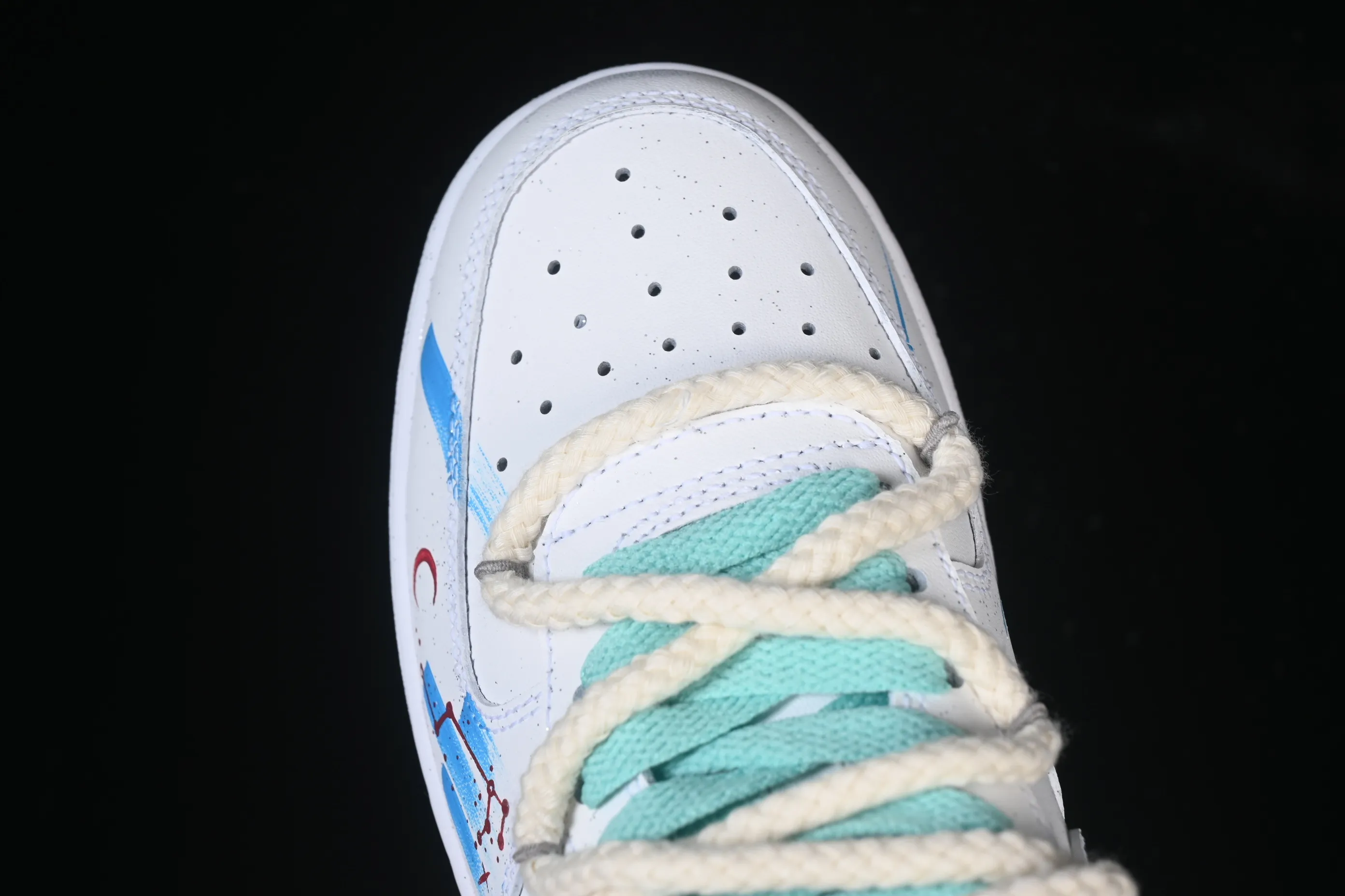All categories Nk Air Force 1 Air Force series Nk Air Force 1 Low Air Force low-top Nike Air Force 1'07 Low "Aries" Hand-painted graffiti twelve constellations series Aries Air Force One low-top casual sneakers Constellation 321-419